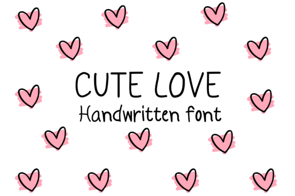 Cute Love Font: A Sweet Handwritten Typeface for Creative Projects