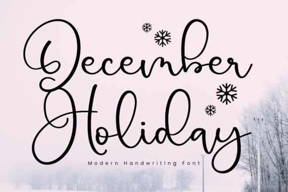 December Holiday: A Bold Font for High-Impact Designs