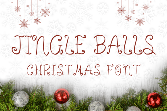 Jingle Balls: A Fun and Quirky Handwritten Font for Creative Projects