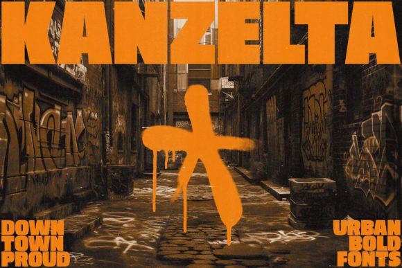 Kanzelta: The Modern Bold Font Redefining Urban Design