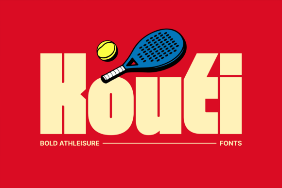 Kouti: The Bold Display Typeface for Modern Brands