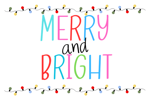 Merry and Bright: A Sweet Handwritten Font for Creative Projects
