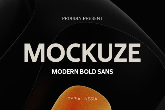 Mockuze: Bold, Modern Typography for Impactful Design
