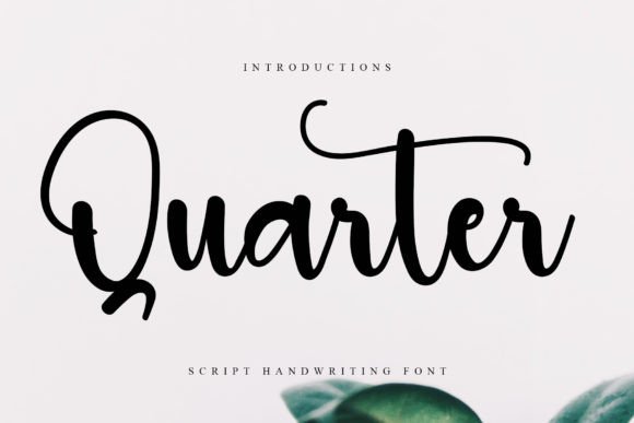 Quarter: A Bold Typeface for Unforgettable Branding