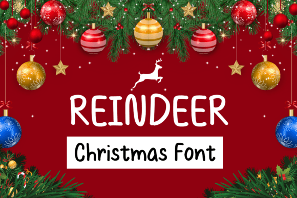 Reindeer Font: A Playful Typeface for Creative Projects