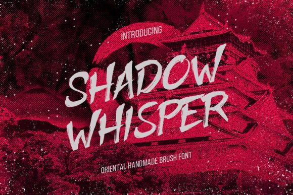 Shadow Whisper: The Handmade Font with a Bold Voice