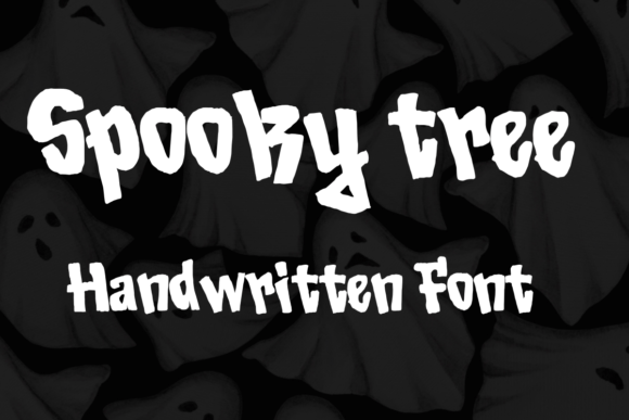 Spooky Tree Font: A Friendly Handwritten Style for Creative Projects