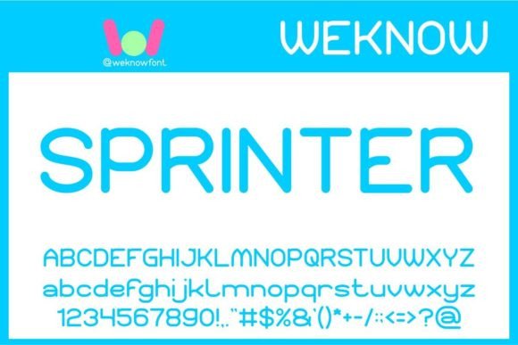 Sprinter: The Bold, Clean Sans-Serif for Modern Design