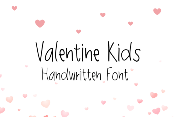 Valentine Kids Font: A Sweet, Handwritten Touch for Creative Projects